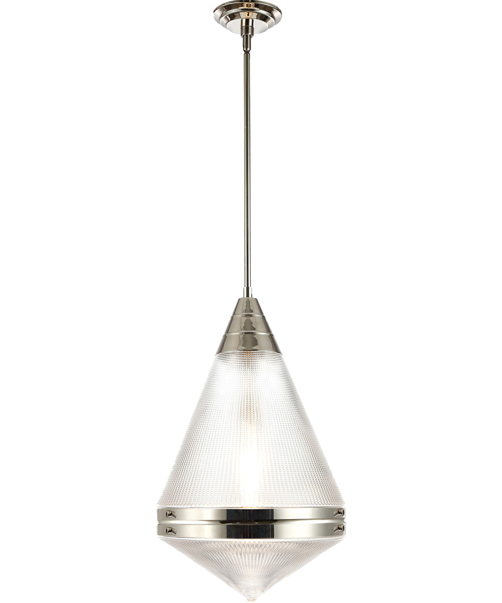 Hargreaves 1-Light Pendant Polished Nickel