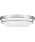 Dunbar Medium Flush Mount Brushed Nickel