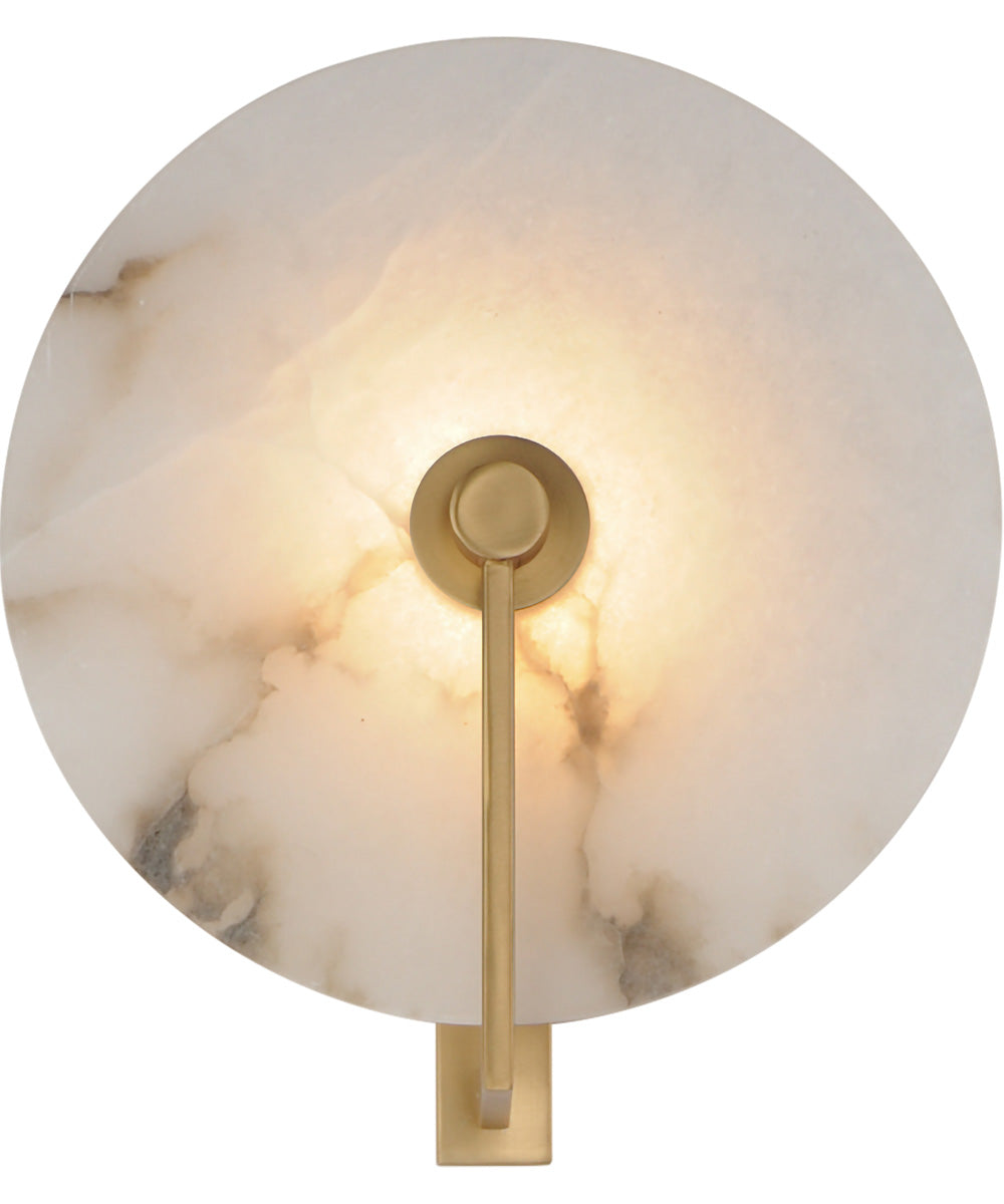 Quarry LED Wall Sconce Natural Aged Brass