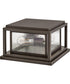 Republic 2-Light Small Pier Mount Lantern in Oil Rubbed Bronze