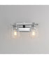 Cubos 2-Light Wall Sconce Polished Chrome