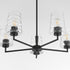 Goodwin 5-light Chandelier Matte Black