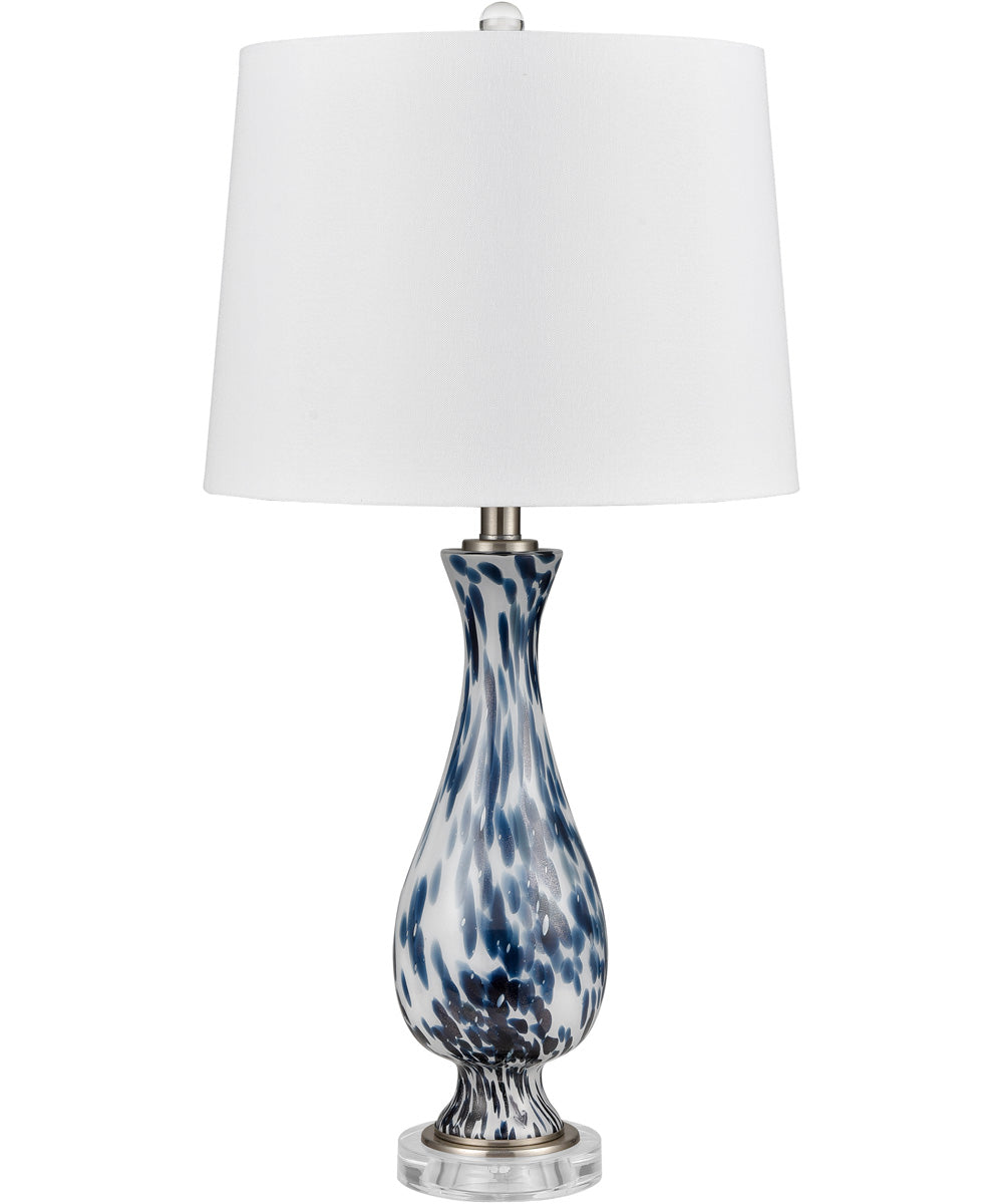 Cordelia Sound 30'' High 1-Light Table Lamp - Set of 2 Blue