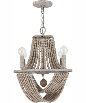 Kayla 4-Light Chandelier Mystic Sand