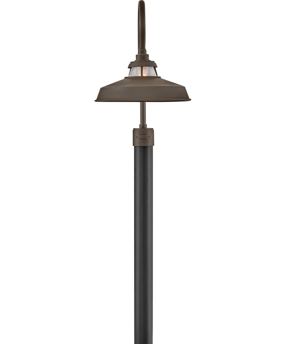 Troyer 1-Light Medium Post Mount Lantern in Oil Rubbed Bronze