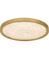 Outskirts Medium Flush Mount Brushed Gold