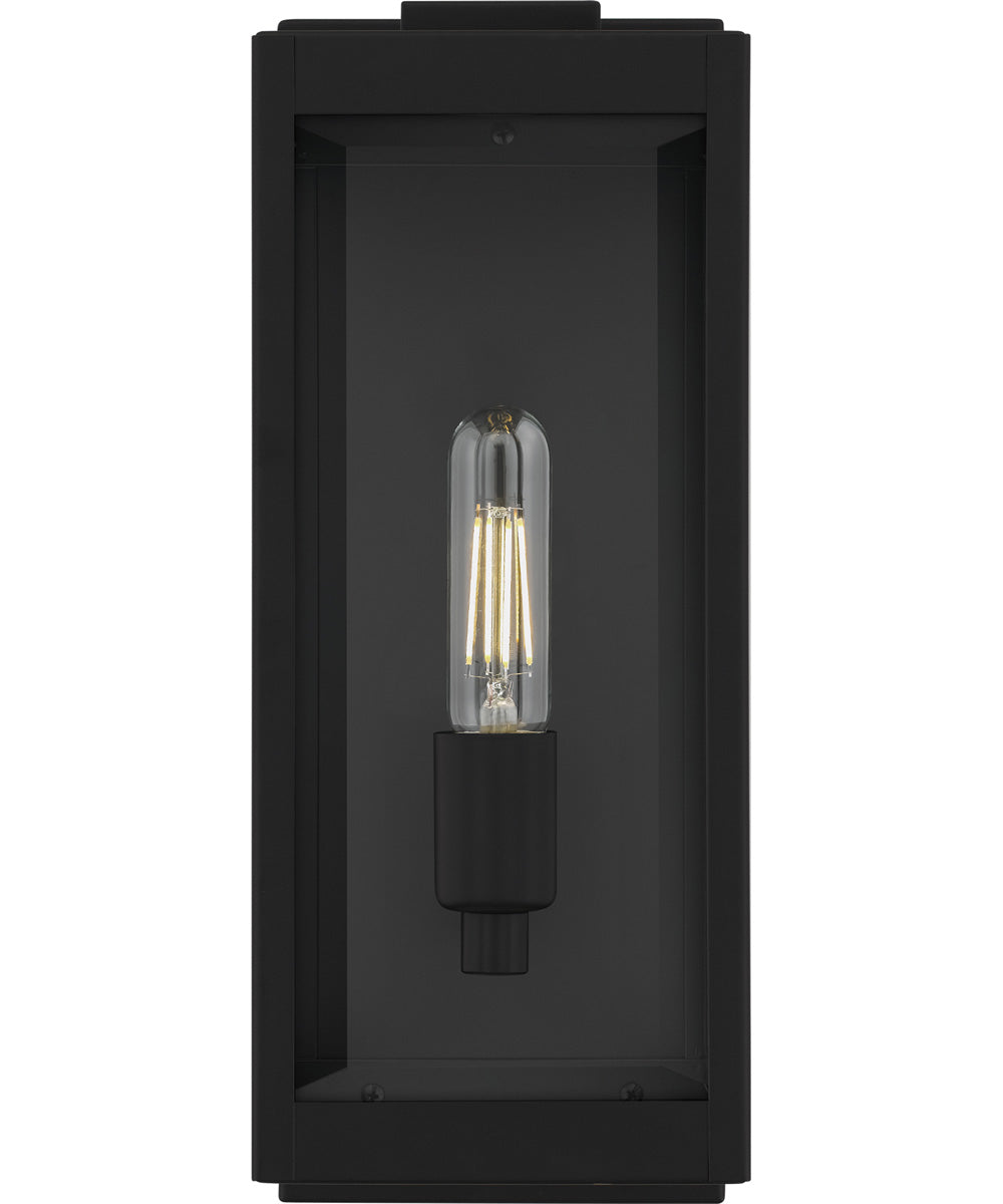 Eastover Medium 1-light Outdoor Wall Light Earth Black