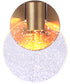 Glisten 1-Light Lighting Satin Brass