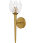 Shea Small 1-light Wall Sconce Brushed Gold