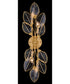 Amira 4-Light Large Four Light Sconce in Distressed Brass