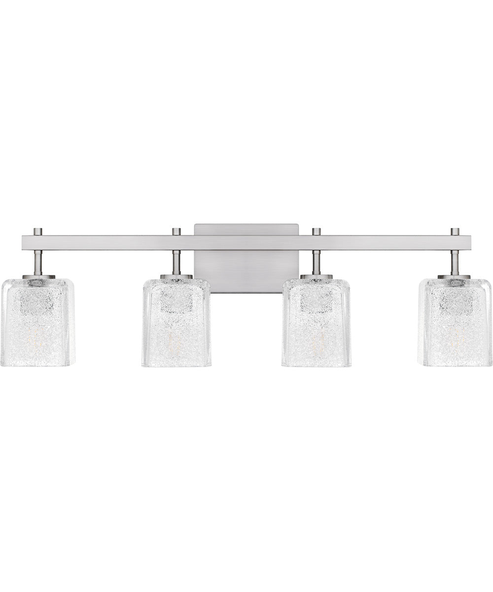 Brenthouse Extra Large 4-light Bath Light Brushed Nickel