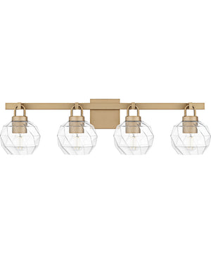 Celina Extra Large 4-light Bath Light Bronze Gold