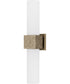 Quoizel Wood Small 2-light Wall Sconce Bronze Gold