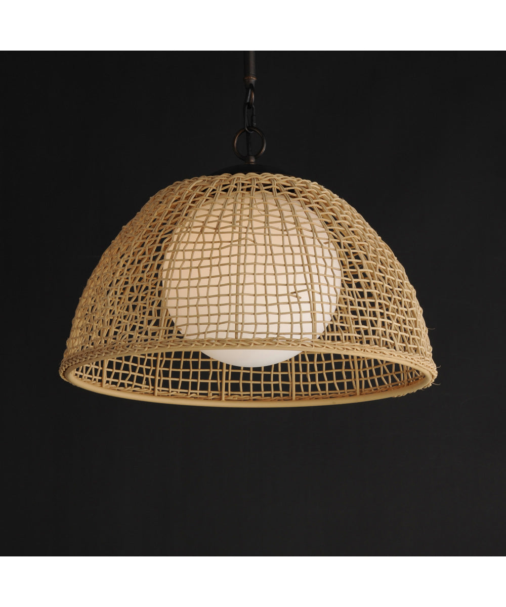 Cestino 1-Light Pendant Antique Bronze