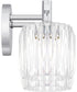 Spade Medium 2-light Bath Light Polished Chrome