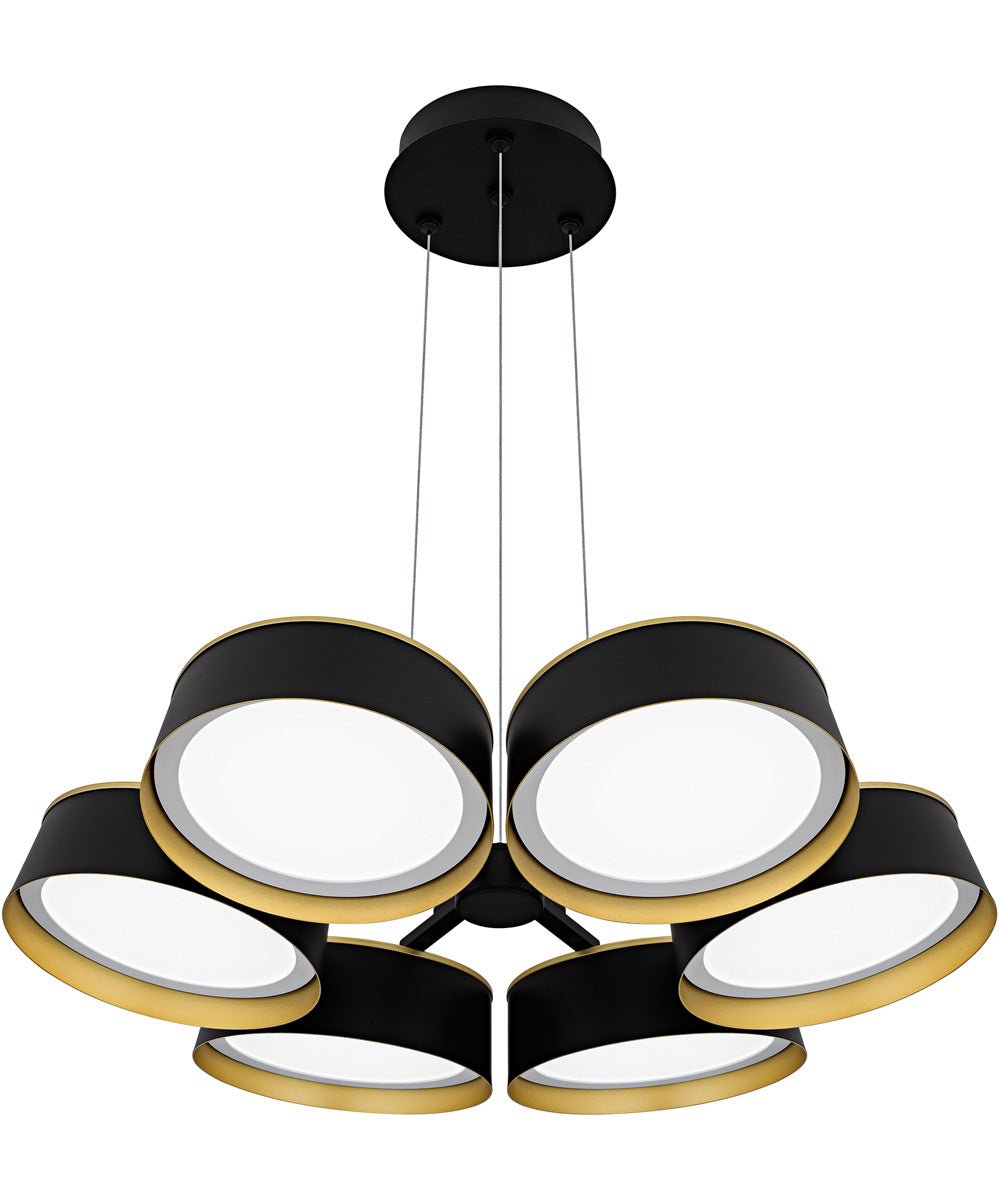 Byrnes  Chandelier Matte Black