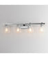 Cubos 4-Light Bath Vanity Polished Chrome