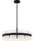 Sweeney 6-light Pendant Matte Black