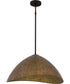 Quoizel Pendant Large 4-light Pendant Matte Black