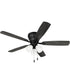 Wheeler 52 3-Light  3-Light Fan Flat Black