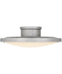 Quoizel Semi-Flush Mount Medium Semi Flush Mount Brushed Nickel