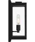 Eastover Medium 1-light Outdoor Wall Light Earth Black