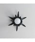 Paloma 1-Light Sconce Anthracite