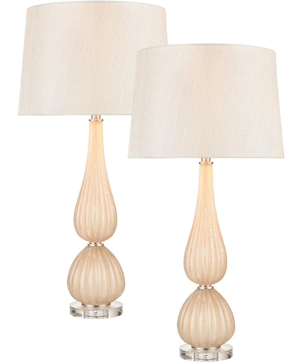 Mariani Table Lamp - Set of 2 Caramel