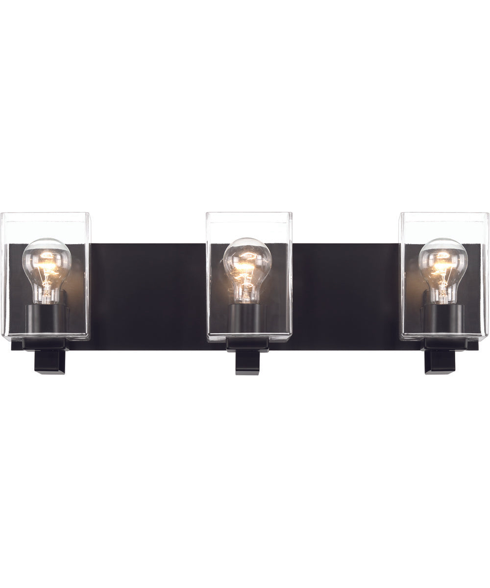 McClane 3-Light Lighting Flat Black