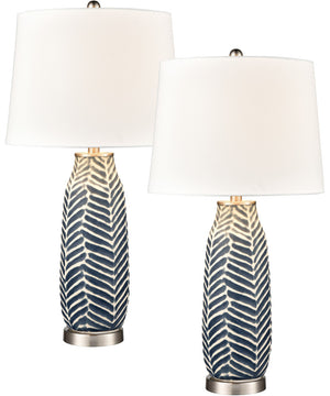 Bynum Table Lamp - Set of 2 Navy