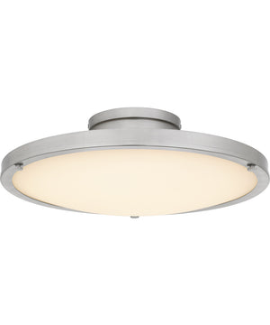 Quoizel Semi-Flush Mount Medium Semi Flush Mount Brushed Nickel