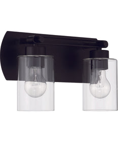 Hendrix 2-Light Lighting Flat Black