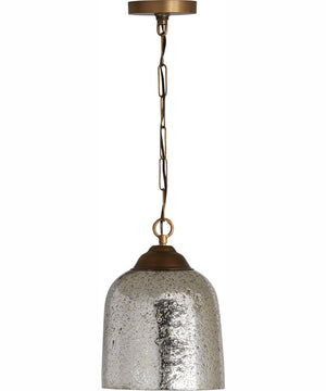 Newport 1-Light Pendant Patinaed Brass