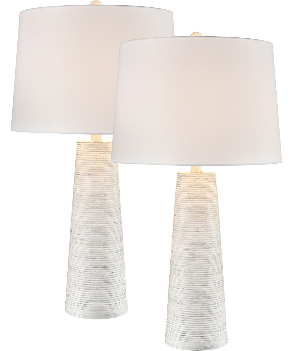 Kent 31'' High 1-Light Table Lamp - Set of 2-Light Gray