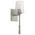 Goodwin 1-light Wall Mount Light Fixture Satin Nickel