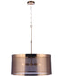 Mesh 4-Light Lighting Satin Brass