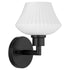 Cassini 1-light Wall Mount Light Fixture Matte Black