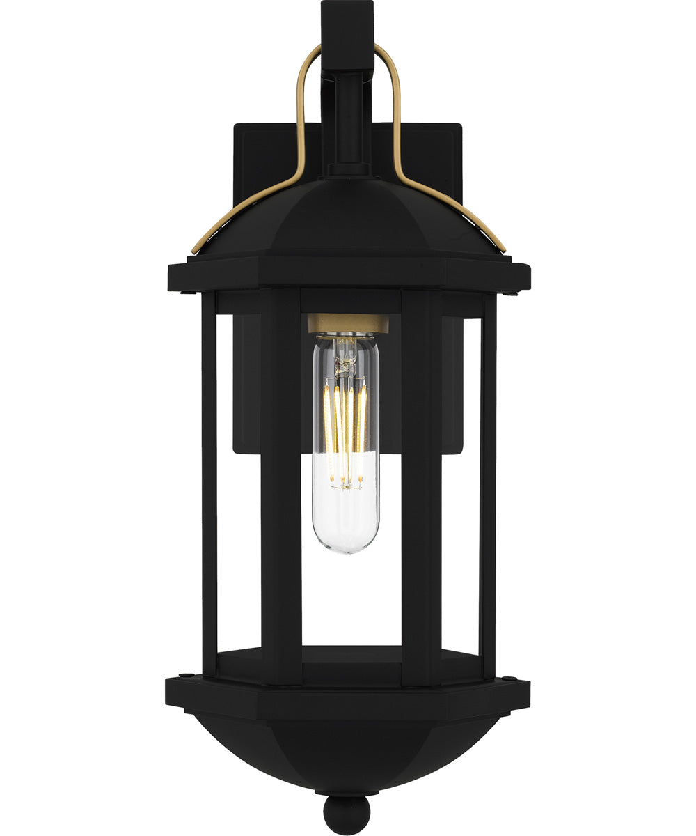 Crestfield Small 1-light Outdoor Wall Light Matte Black