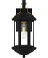 Crestfield Small 1-light Outdoor Wall Light Matte Black