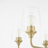 Raymond Chandelier Aged Brass