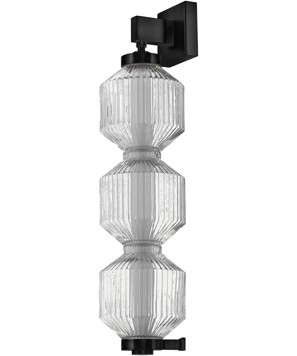 Reign LED-Light Small LED Convertible Pendant in Black