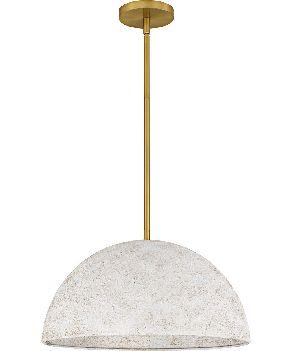 Quoizel Pendant Large 3-light Pendant Brushed Gold