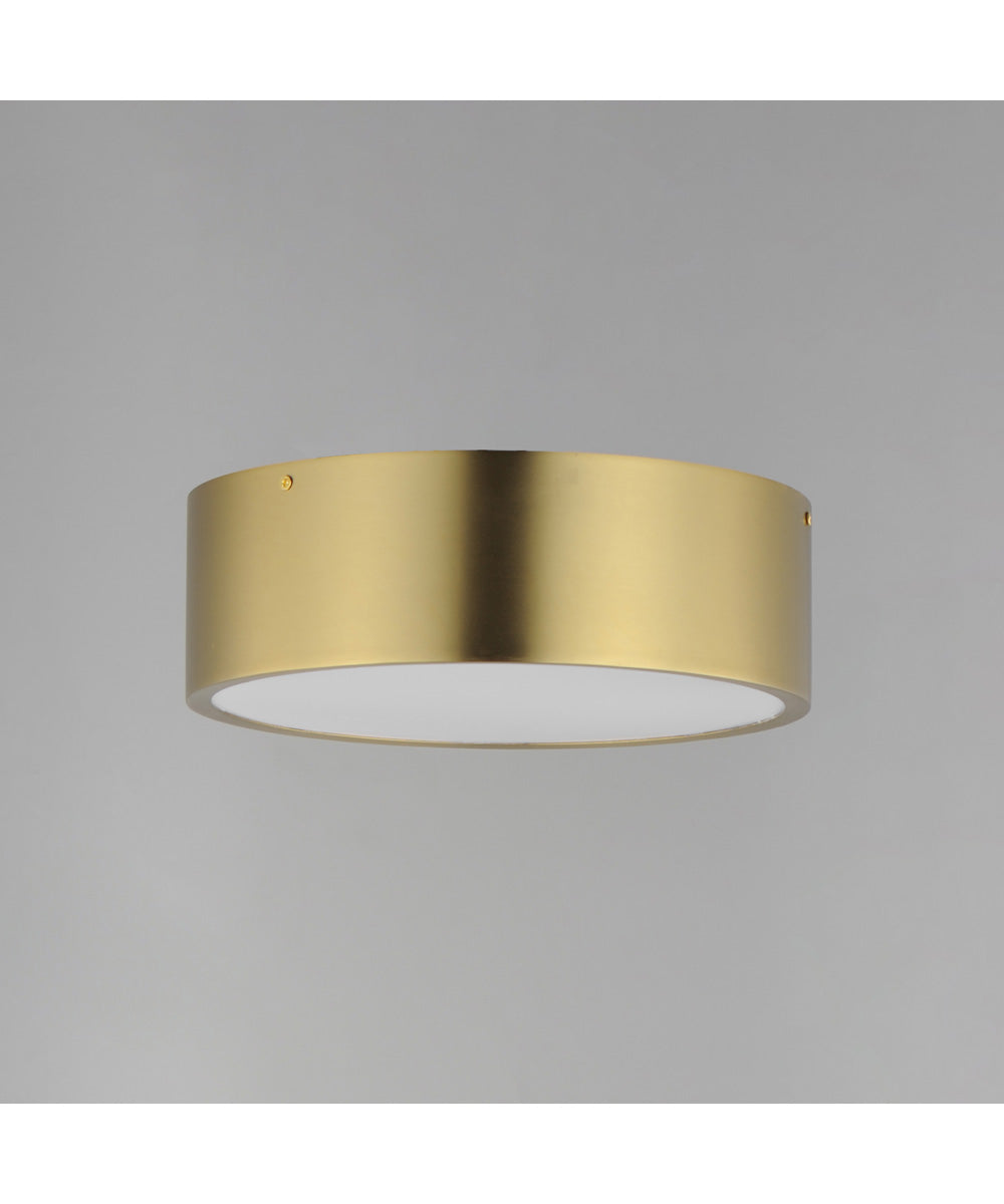 Tommy 12 inch  2-Light Surface Mount Satin Brass