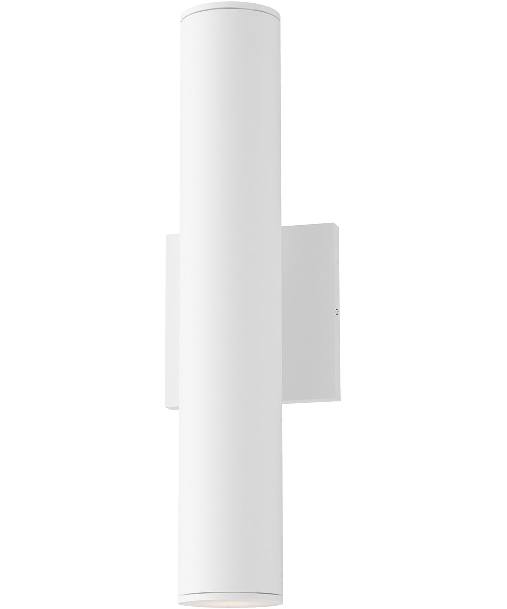 Calibro 15 inch LED Outdoor Sconce White