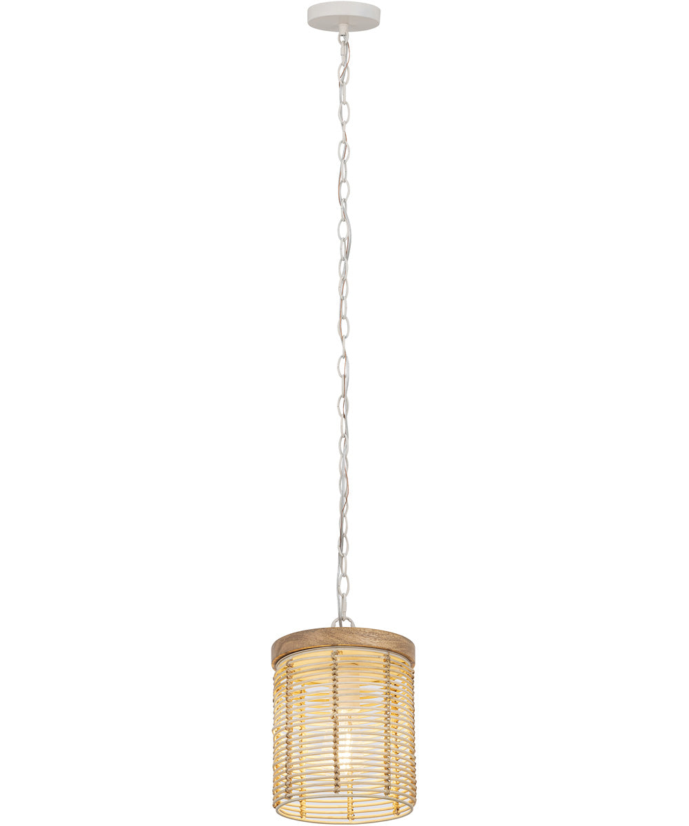 Vannerie 1-Light Large Pendant Ecru