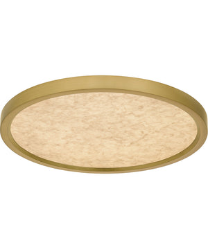 Outskirts Medium Flush Mount Brushed Gold