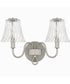 McKinney Medium 2-light Bath Light Brushed Nickel