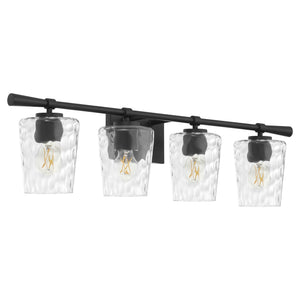 Goodwin 4-light Bath Vanity Light Matte Black