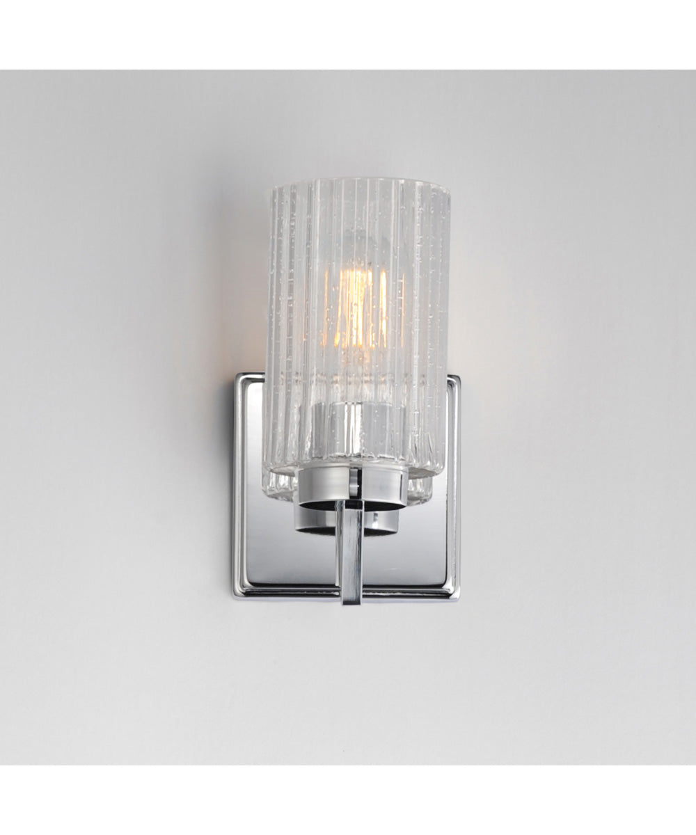 Rigata 1-Light Wall Sconce Polished Nickel