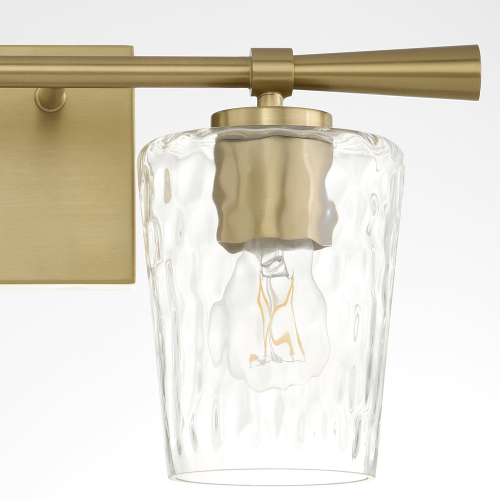 Goodwin 2-light Bath Vanity Light Aged Brass